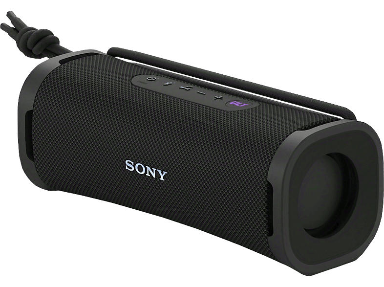 Sony ULT FIELD 1 Kabelloser, tragbarer Bluetooth-Lautsprecher mit Power Sound, IP67, Wasser-, Staub- und Stossfest, 12 h Akkulaufzeit, Schwarz; Bluetooth Lautsprecher