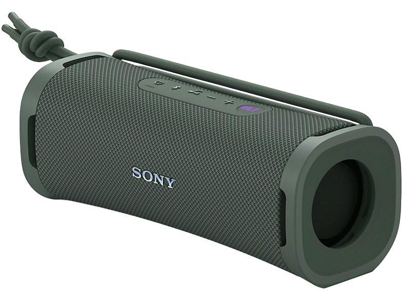 Sony ULT FIELD 1 Kabelloser, tragbarer Bluetooth-Lautsprecher mit Power Sound, IP67, Wasser-, Staub- und Stoßfest, 12 h Akkulaufzeit, Forest-Grey; Bluetooth Lautsprecher