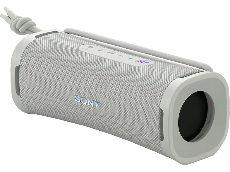 Sony ULT Field 1 Kabelloser, tragbarer Bluetooth-Lautsprecher mit Power Sound, IP67, Wasser-, Staub- und Stoßfest, 12 h Akkulaufzeit, Off-White; Bluetooth Lautsprecher