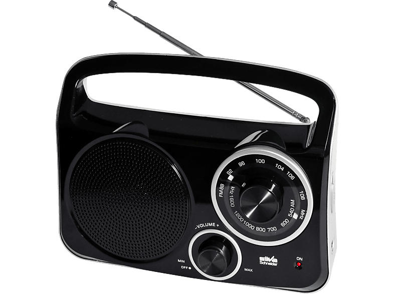 Silva-Schneider M 280 TR schwarz; Kofferradio