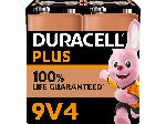 MediaMarkt Duracell PLUS 9V (Alkaline) Batterie 4 Stück - bis 01.05.2024