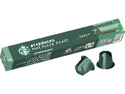 Starbucks Kaffeekapsel Pike Place Roast (10 Stück, Kompatibles System: Nespresso)