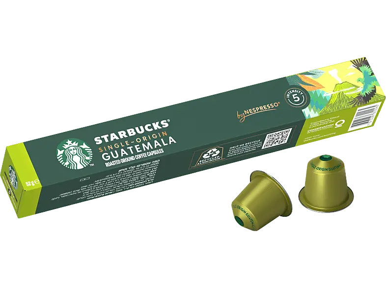 Starbucks Kaffeekapsel Single-Origin Guatemala (10 Stück, Kompatibles System: Nespresso)