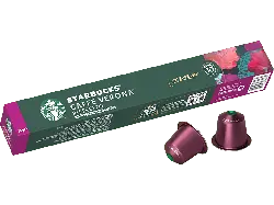 Starbucks Kaffeekapsel Caffé Verona Ristretto (10 Stück, Kompatibles System: Nespresso)