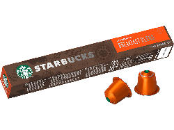 Starbucks Kaffeekapsel Breakfast Blend (10 Stück, Kompatibles System: Nespresso)