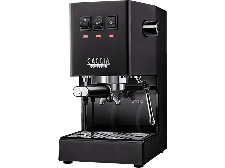 Gaggia RI 9481/14 Classic EVO Siebträgermaschine (Black, 1200 Watt, 15 bar)