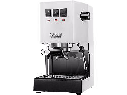 Gaggia RI 9481/13 classic evo Siebträgermaschine (White, 1200 Watt, 15 bar)