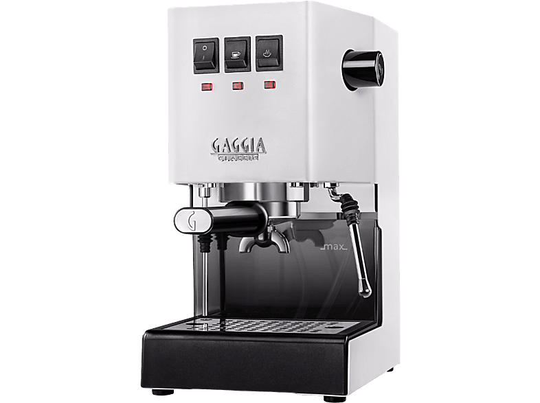 Gaggia RI 9481/13 Classic EVO Siebträgermaschine (White, 1200 Watt, 15 bar)