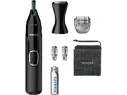 Philips NT5650/16 Nasen- und Ohrentrimmer, Schwarz, Batteriebetrieb