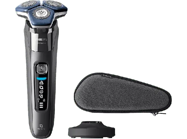 Philips S7887/35 Series 7000 Elektrischer Herrenrasierer (Akkubetrieb, Schwarz, Wet & Dry)