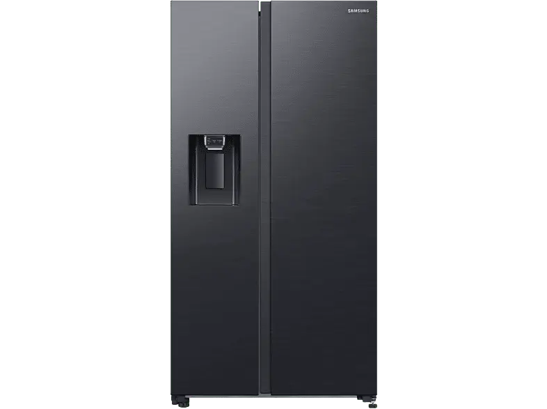 Samsung RS65DG54R3B1EF, S7815 Side by Side, Kühl- und Gefrierkombination (E, 1780 mm hoch, No Frost (verminderte Eisbildung), Premium Black)
