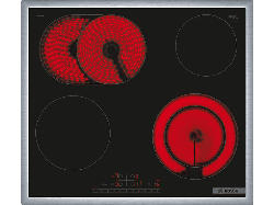 Bosch Strahlungsheizungskochfeld (583 mm breit, 4 Kochfelder, Glaskeramik, Autarkes Kochfeld)