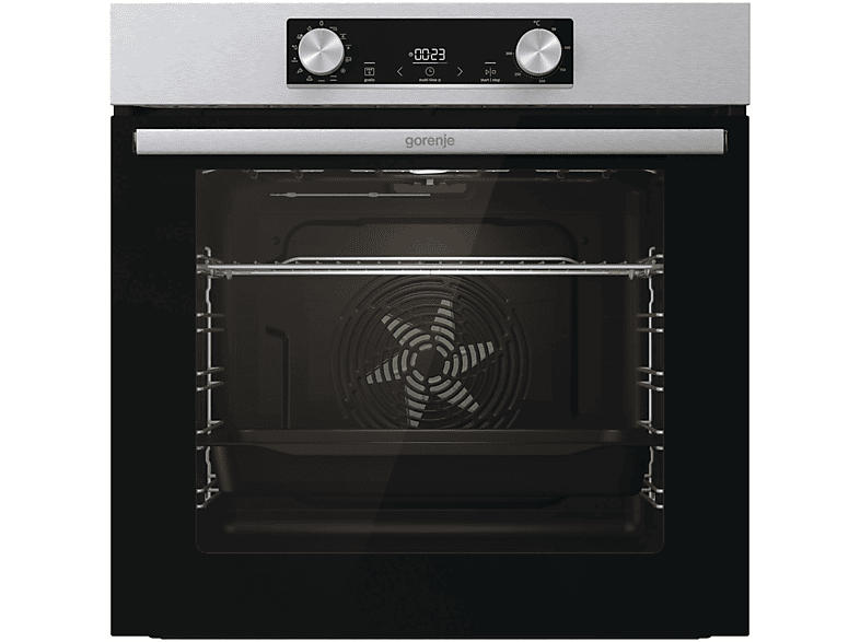 Gorenje BO6737E02XK Backofen (77 l, Schwarz, 595 mm breit, A)