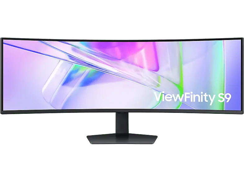 Samsung ViewFinity S9 49 Zoll Curved Gaming Monitor, DQHD, 5 ms Reaktionszeit, 350 cd/m², 120 Hz, Schwarz