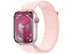 MediaMarkt Apple Watch Series 9 GPS + Cellular 45mm Aluminiumgehäuse, Sport Loop, Rosé; Smartwatch - bis 01.05.2024