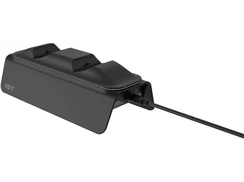 ISY Ladestation IC-6008-BK schwarz für PS5 Controller; PS5 Controller Ladestation