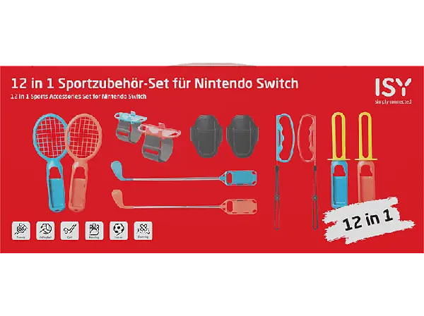 ISY IC-5018 Zubehörset für Switch Sports; Zubehör Set für Switch Sports