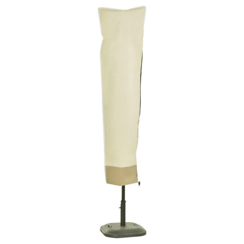 Outsunny Schutzhülle beige Polyester-Mischgewebe H/D: ca. 190x50 cm