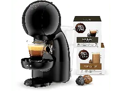 Krups KP1A3B.20AT Dolce Gusto Piccolo XS Kaffeemaschine inkl. 32 Kaffeekapseln, Anthrazit