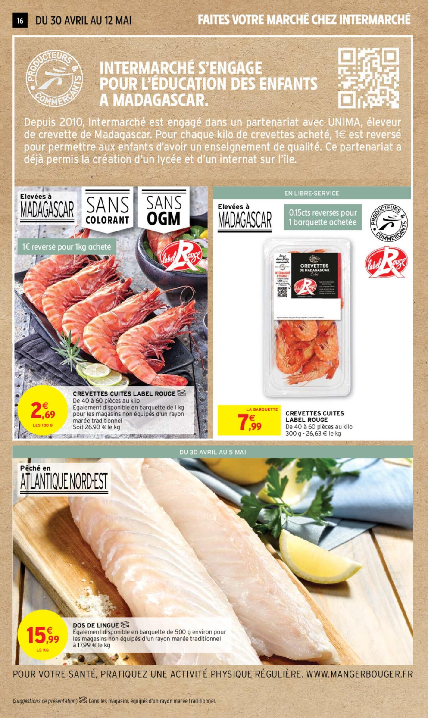 Intermarché catalogue - Vert-le-Petit à partir du 30/04/2024 - promo en ligne | Page: 7 | Produits: Pêche, Crevettes