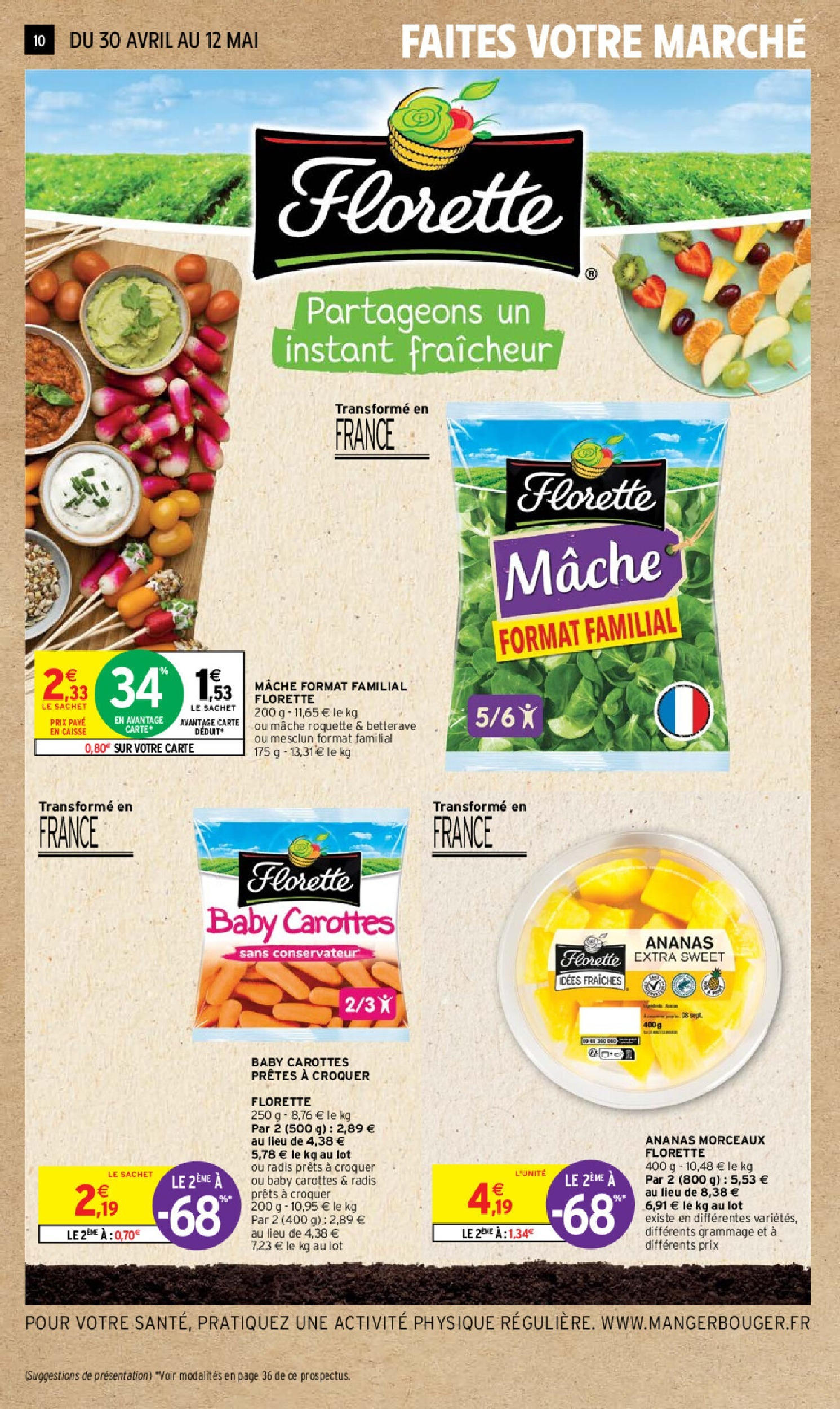 Intermarché catalogue - Vert-le-Petit à partir du 30/04/2024 - promo en ligne | Page: 54 | Produits: Betterave, Mâche, Radis, Roquette
