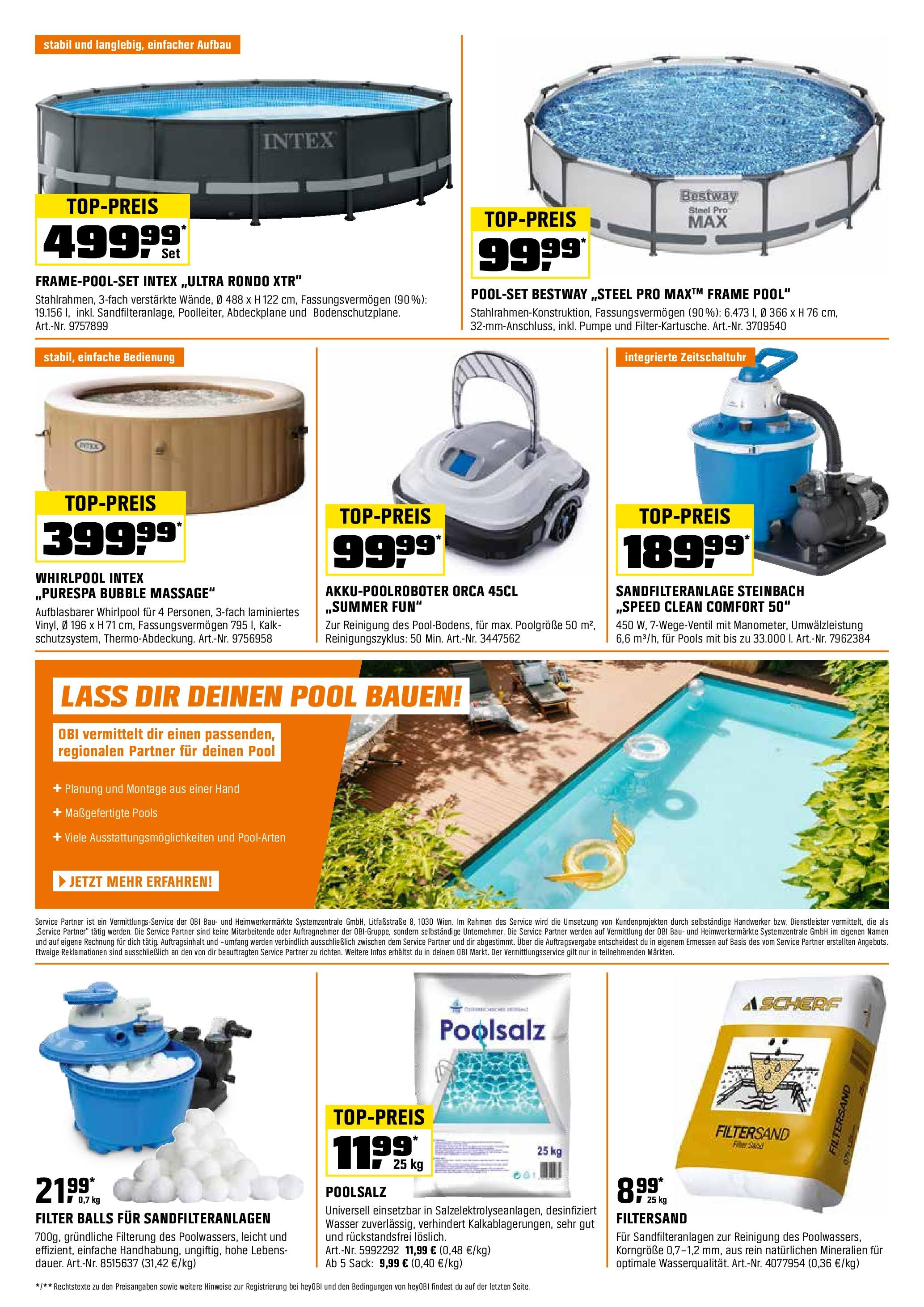 OBI Flugblatt von 01.05.2024 - Aktuelle Angebote | Seite: 6 | Produkte: Wasser