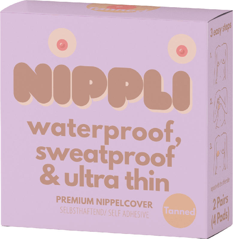 NIPPLI EUROPE GmbH Nippelcover Tanned selbsthaftend (2 Paar)