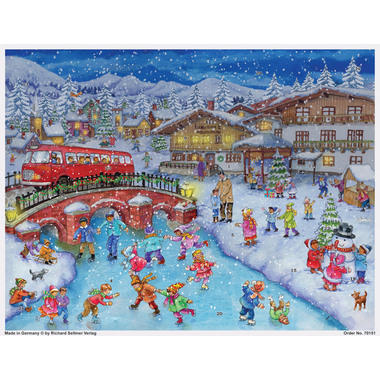SELLMER Adventskalender 700 70151 Spiel und Spaß im Schnee