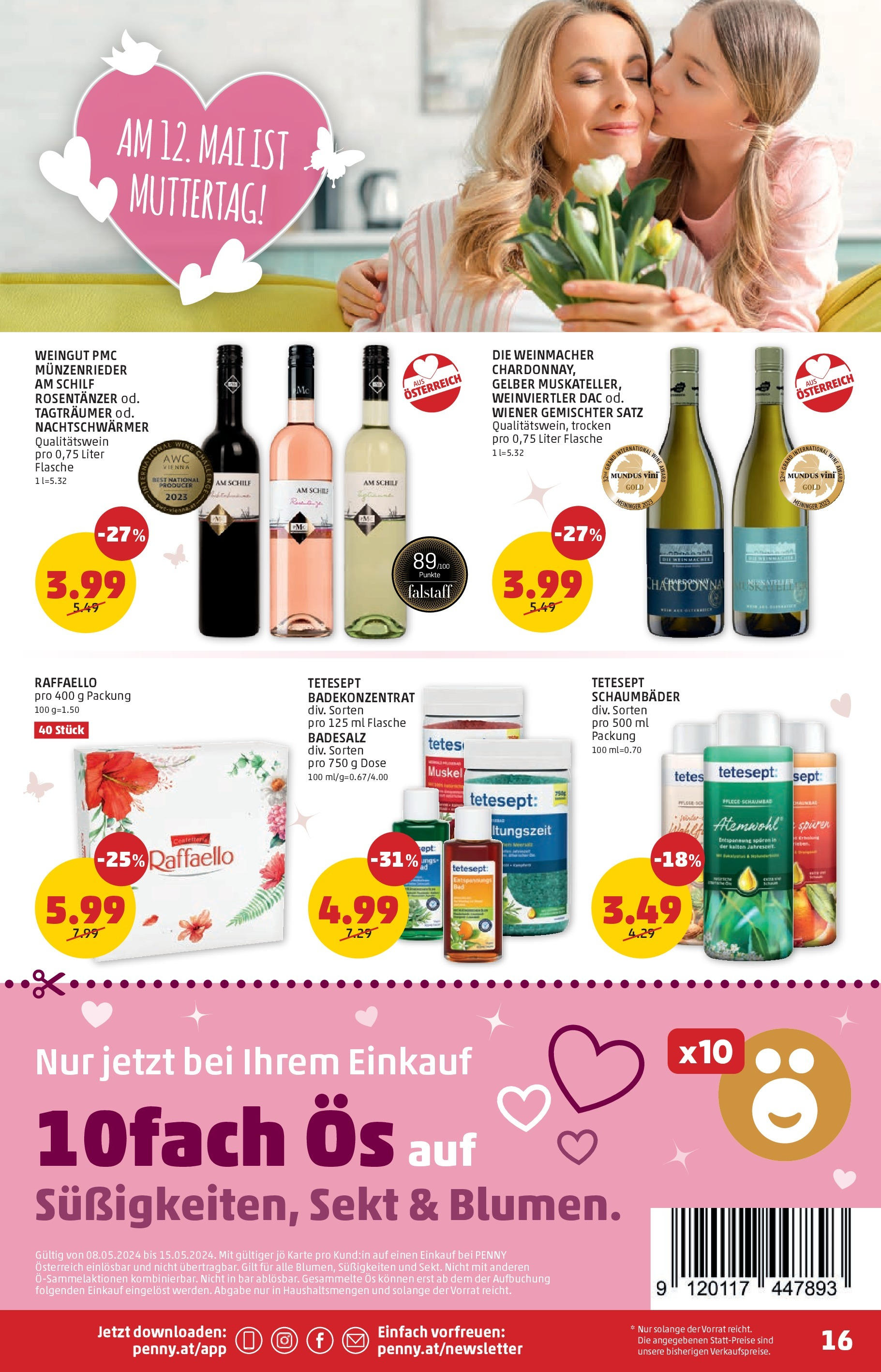 Penny Markt Flugblatt - Kärnten ab (08.05.2024) - Angebote, Prospekt | Seite: 16 | Produkte: Süßigkeiten