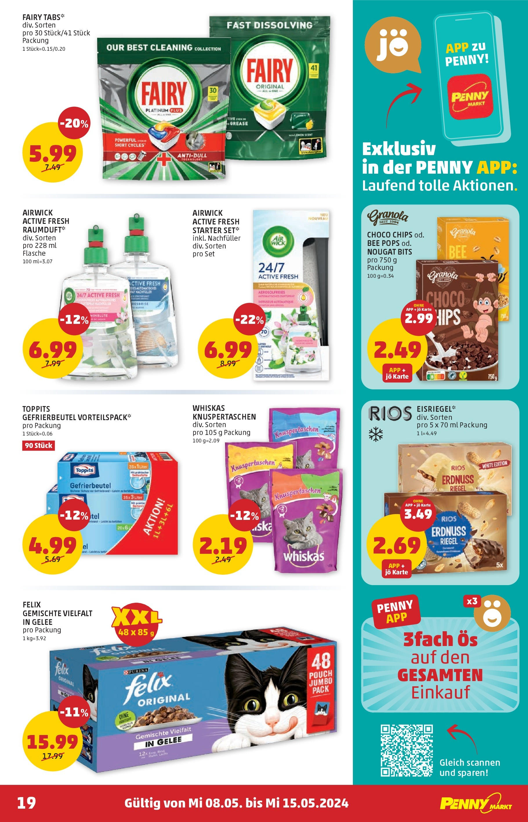 Penny Markt Flugblatt - Kärnten ab (08.05.2024) - Angebote, Prospekt | Seite: 19 | Produkte: Chips