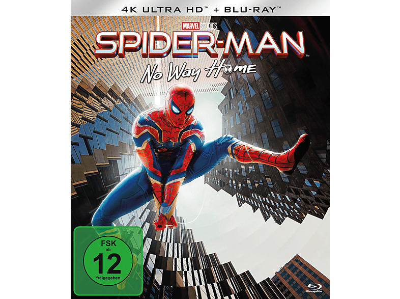 Spider-Man: No Way Home [4K Ultra HD Blu-ray + Blu-ray]