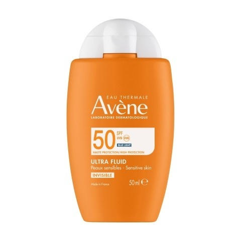 Avene Sun Ultra SPF50+ Слънцезащитен флуид за лице с висока защита 50мл.