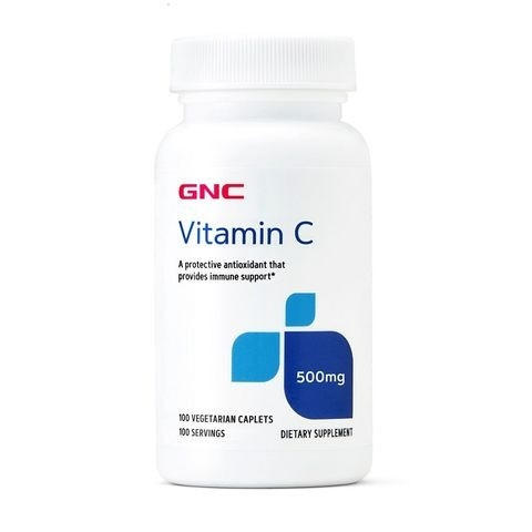 Витамин C с шипка 500мг., капсули х 100, GNC