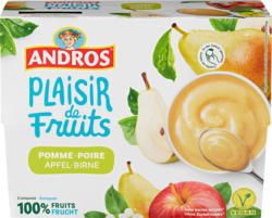 Pause Fruitée Pomme-Poire Andros , ohne Zuckerzusatz,, 400 g