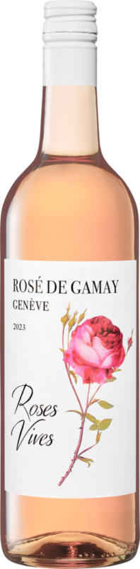 Roses Vives Rosé de Gamay de Genève AOC, Svizzera, Ginevra, 2023, 70 cl