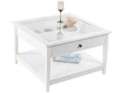 Table basse ICELAND 80x80x51cm blanc