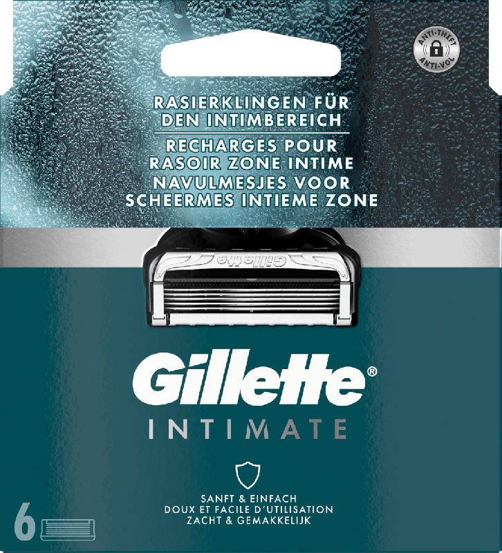 Gillette Intimate Rasierklingen