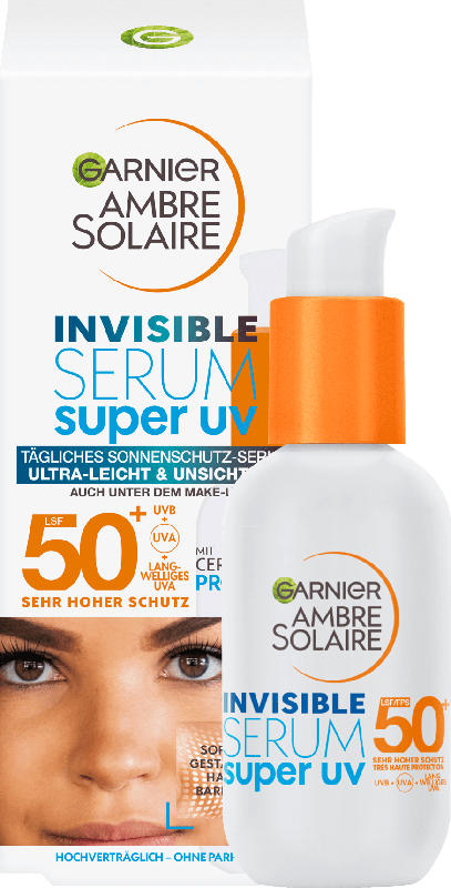 Garnier Ambre Solaire Invisible Serum super UV Sonnenschutzserum