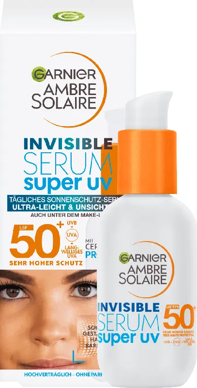 Garnier Ambre Solaire Invisible Serum super UV Sonnenschutzserum