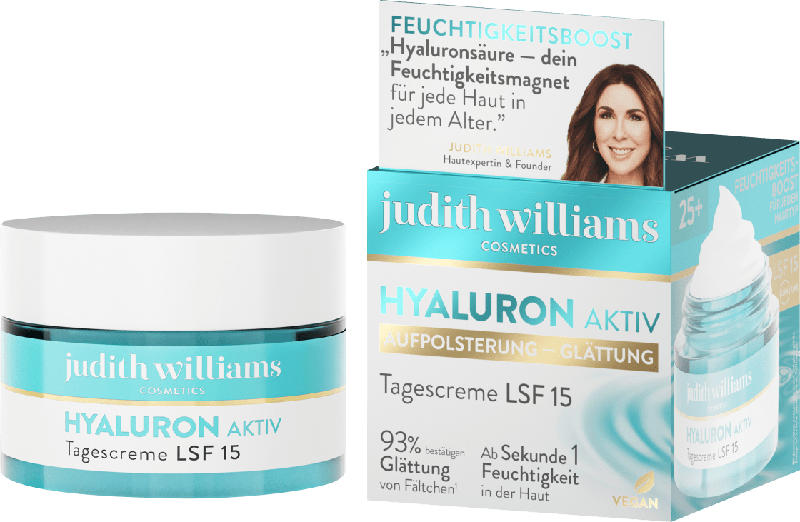 Judith Williams Anti-Aging Hyaluron Aktiv Tagescreme LSF 15