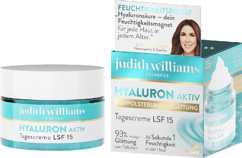 Judith Williams Anti-Aging Hyaluron Aktiv Tagescreme LSF 15