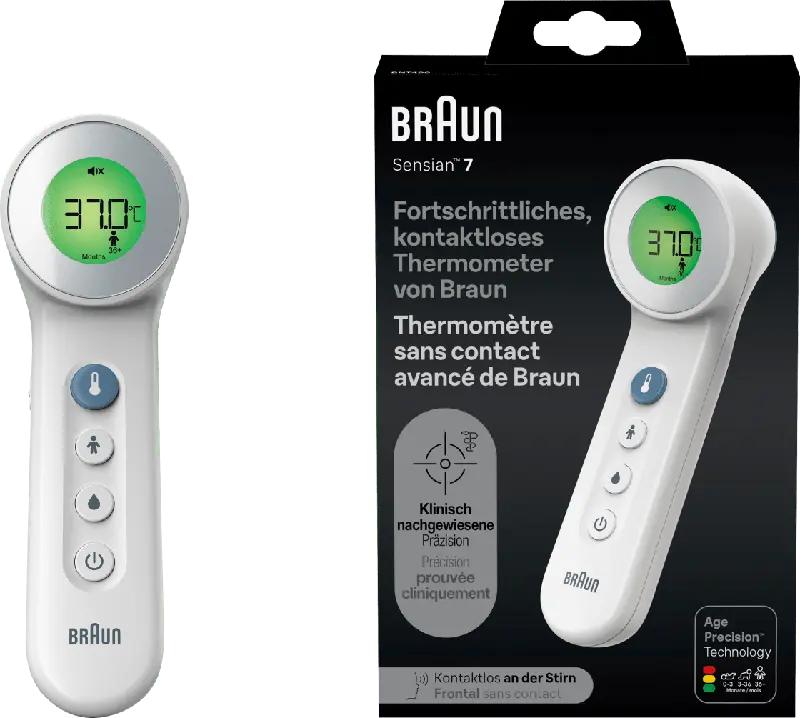 Braun Stirnthermometer BNT 400
