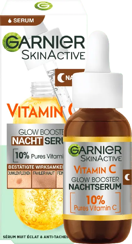 Garnier Skin Active Vitamin C Glow Booster Nacht Serum