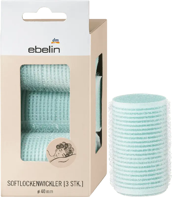 ebelin Softlockenwickler blau