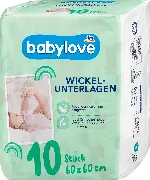 dm drogerie markt babylove Wickelunterlagen