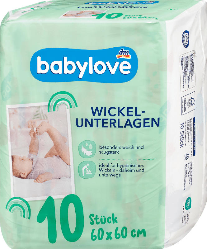 babylove Wickelunterlagen