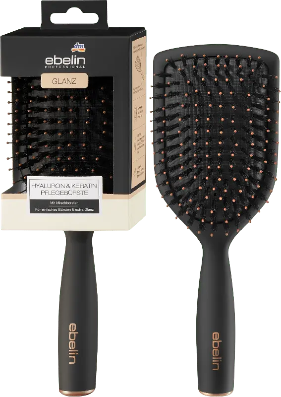ebelin Professional Paddle Pflegebürste Hyaluron & Keratin