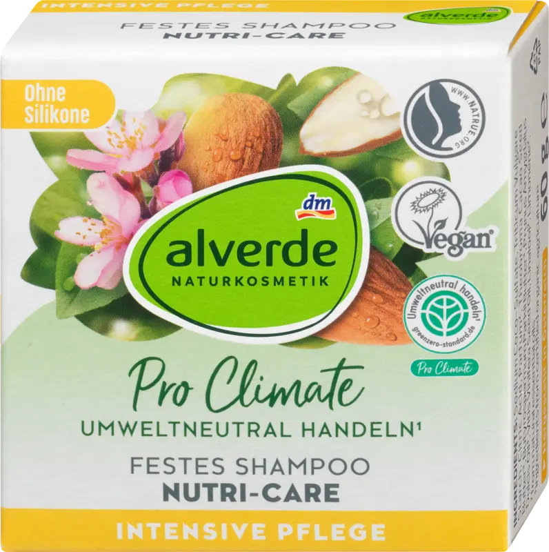alverde NATURKOSMETIK Festes Shampoo Nutri-Care Pro Climate