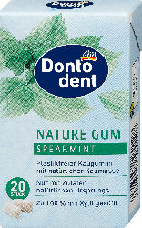 Dontodent Kaugummi Nature Gum Spearmint zuckerfrei