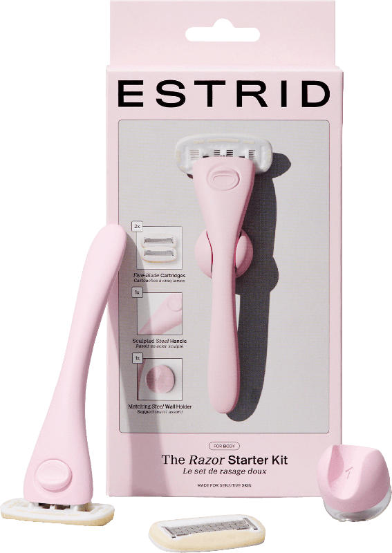 Estrid Rasierer Starterkit Bloom